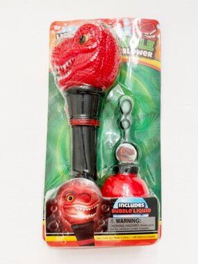 11.5” T-Rex Light-Up Bubble Blower